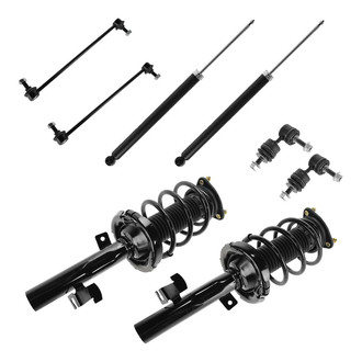 TRQ® - Front and Rear Shock Absorber and Suspension Kit