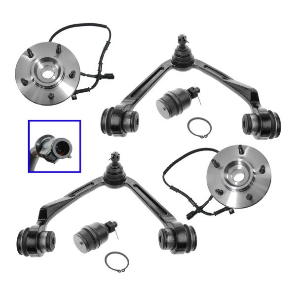 TRQ® - Front Control Arm and Suspension Kit