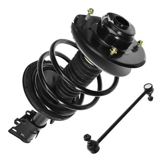 TRQ® - Front Passenger Side Complete Strut Assembly Kit