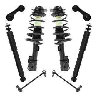 TRQ® - Front and Rear Complete Strut Assembly Kit