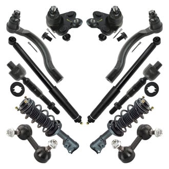 TRQ® - Front and Rear Shock Absorber and Suspension Kit