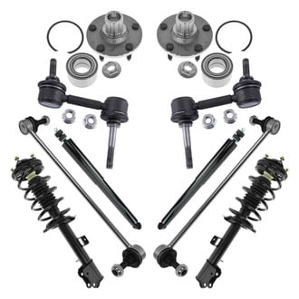 TRQ® - Front and Rear Shock Absorber and Suspension Kit