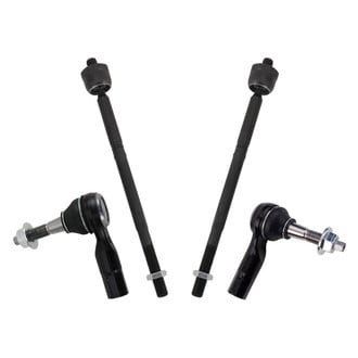 TRQ® - Front Inner and Outer Steering Tie Rod End Kit