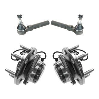 TRQ® - Front Steering Tie Rods and Suspension Kit