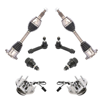 TRQ® - Front Axle Shaft and Suspension Kit
