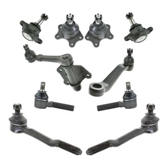 TRQ® - Front Steering Tie Rods and Suspension Kit