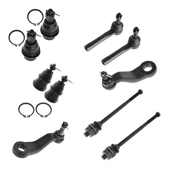 TRQ® - Front Steering Tie Rods and Suspension Kit