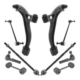 TRQ® - Front and Rear Control Arm and Suspension Kit