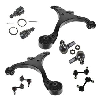 TRQ® - Front and Rear Control Arm and Suspension Kit