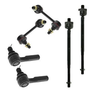 TRQ® - Front Steering Tie Rods and Suspension Kit