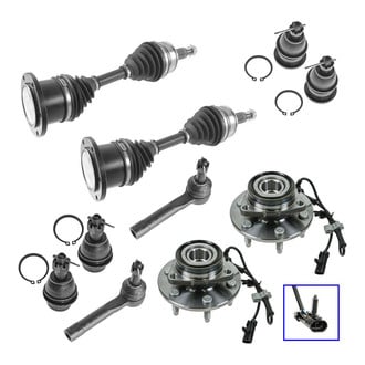 TRQ® - Front Axle Shaft and Suspension Kit