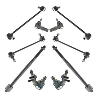 TRQ® - Front and Rear Ball Joint and Suspension Kit