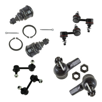 TRQ® - Front and Rear Ball Joint and Suspension Kit