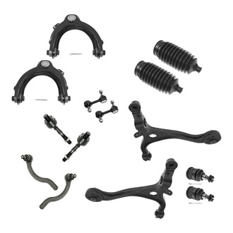 TRQ® - Front Driver and Passenger Side Control Arm and Suspension Kit