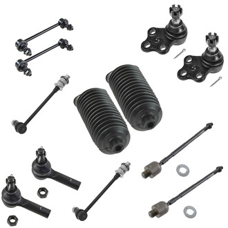TRQ® - Front and Rear Ball Joint and Suspension Kit