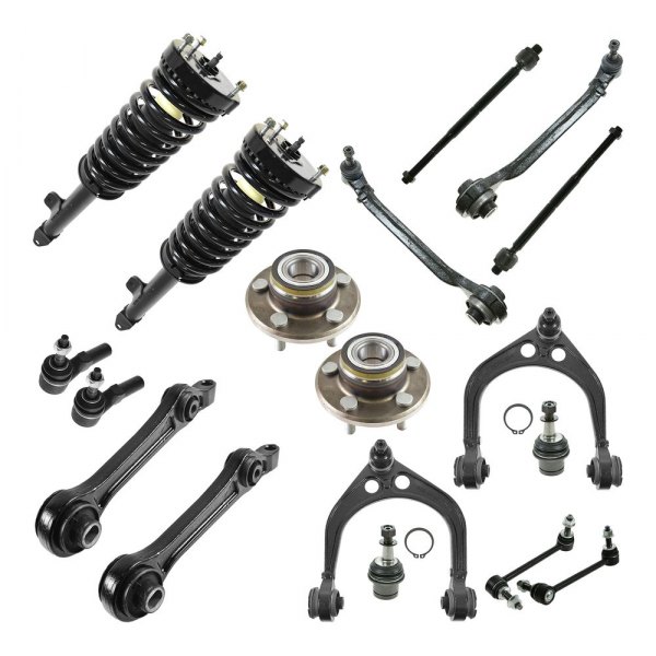 TRQ® - Front Shock Absorber and Suspension Kit