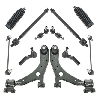 TRQ® - Front and Rear Control Arm and Suspension Kit