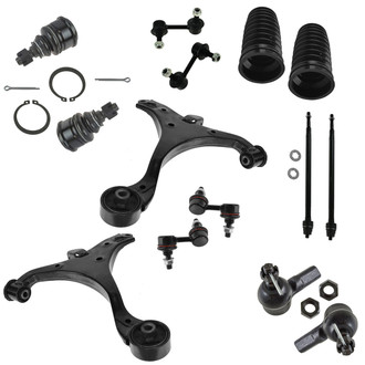 TRQ® - Front and Rear Control Arm and Suspension Kit