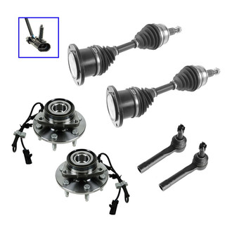 TRQ® - Front Axle Shaft and Suspension Kit