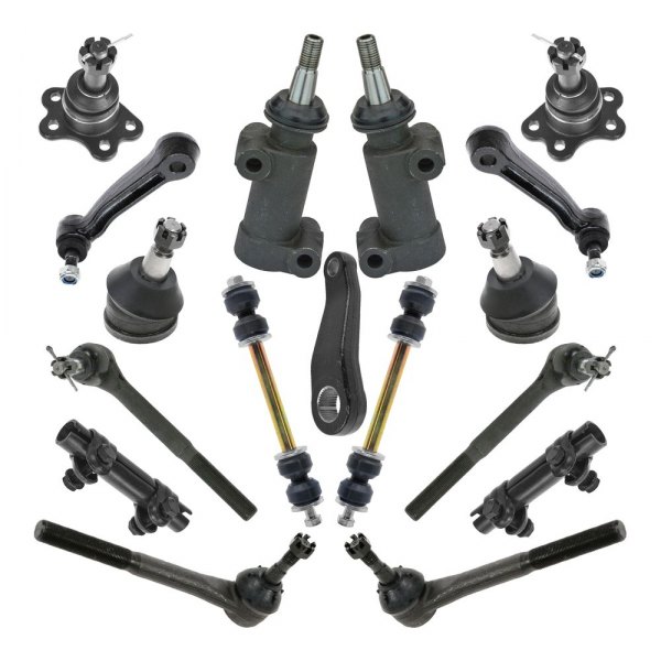 TRQ® - Front Pitman Arm and Suspension Kit