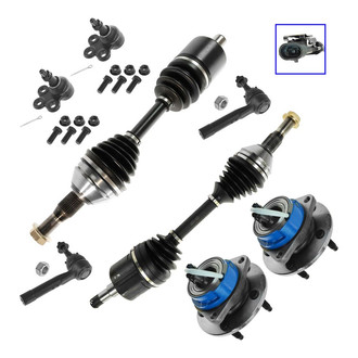 TRQ® - Front Axle Shaft and Suspension Kit