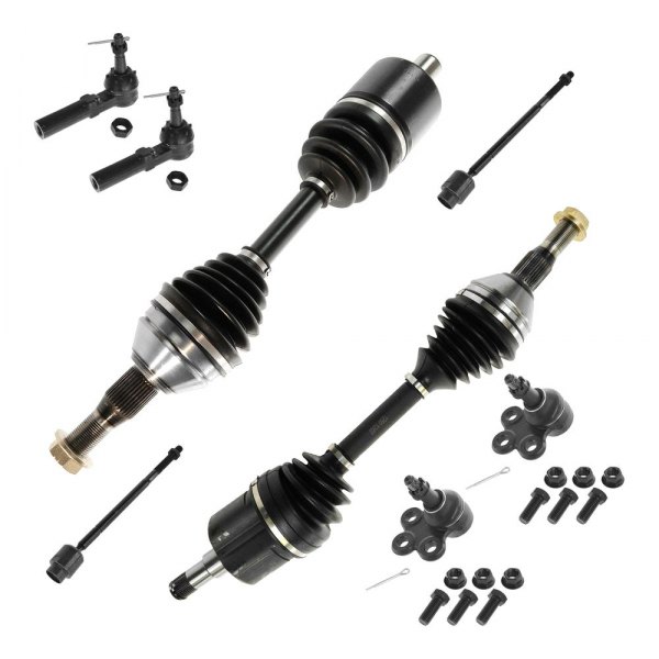 TRQ® - Front Axle Shaft and Suspension Kit