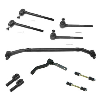 TRQ® - Front Drag Link and Suspension Kit