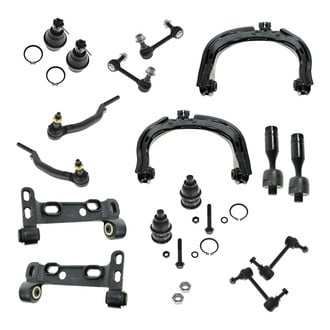 TRQ® - Front and Rear Control Arm and Suspension Kit