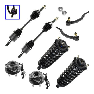 TRQ® - Front Shock Absorber and Suspension Kit