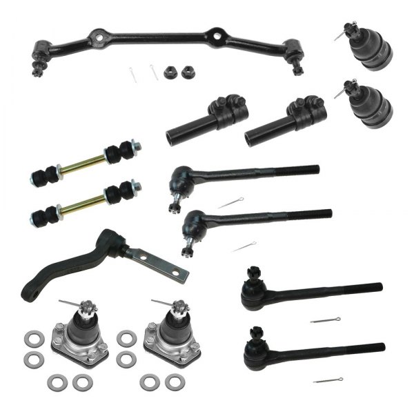 TRQ® - Front Center Link and Suspension Kit