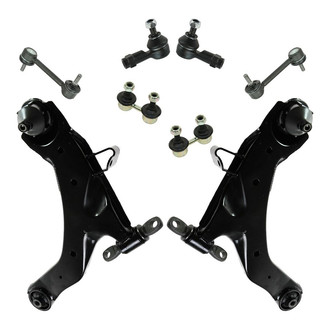 TRQ® - Front and Rear Control Arm and Suspension Kit