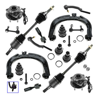 TRQ® - Front Control Arm and Suspension Kit