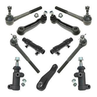 TRQ® - Front Pitman Arm and Suspension Kit