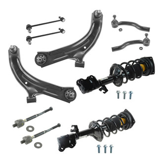 TRQ® PSA59597 - Front Shock Absorber and Suspension Kit
