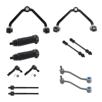 TRQ® - Front and Rear Control Arm and Suspension Kit