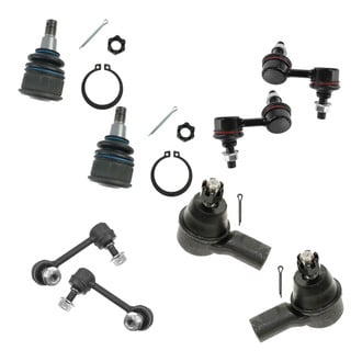 TRQ® - Front and Rear Ball Joint and Suspension Kit