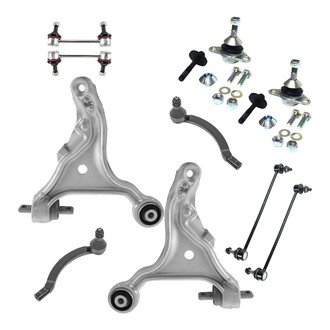 TRQ® - Front and Rear Control Arm and Suspension Kit