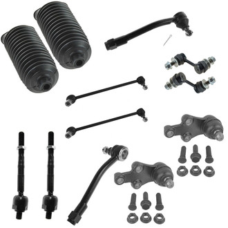 TRQ® - Front and Rear Ball Joint and Suspension Kit