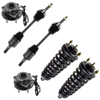 TRQ® - Front Shock Absorber and Suspension Kit