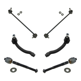 TRQ® - Front Steering Tie Rods and Suspension Kit