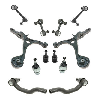 TRQ® - Front and Rear Control Arm and Suspension Kit