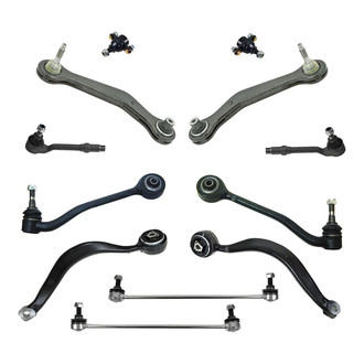 TRQ® - Front and Rear Control Arm and Suspension Kit