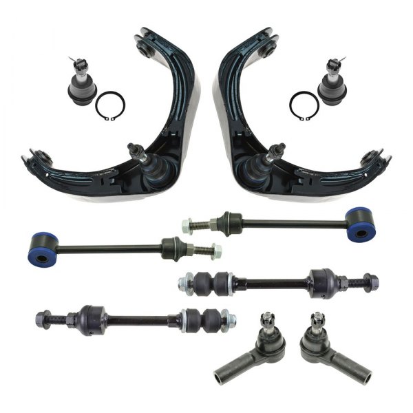 TRQ® - Front and Rear Control Arm and Suspension Kit