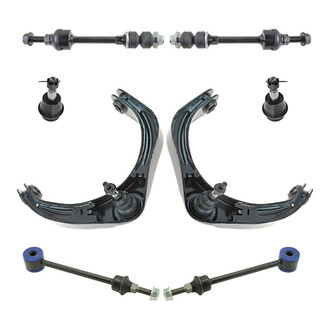 TRQ® - Front and Rear Control Arm and Suspension Kit