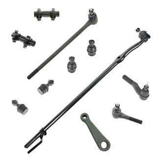 TRQ® - Front Pitman Arm & Suspension Kit