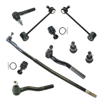 TRQ® - Front Drag Link and Suspension Kit