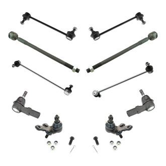 TRQ® - Front and Rear Ball Joint and Suspension Kit