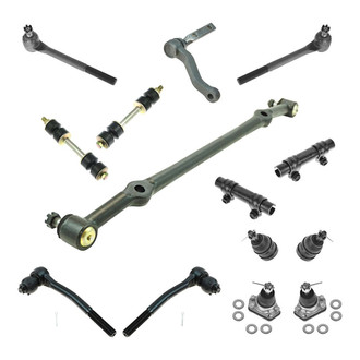 TRQ® - Front Center Link and Suspension Kit