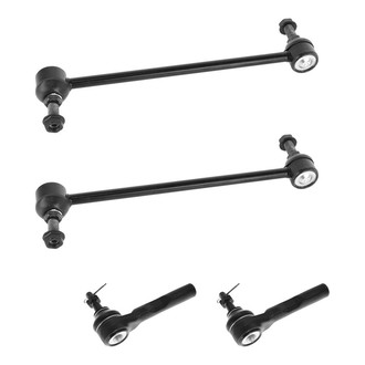 TRQ® - Front Steering Tie Rods and Suspension Kit
