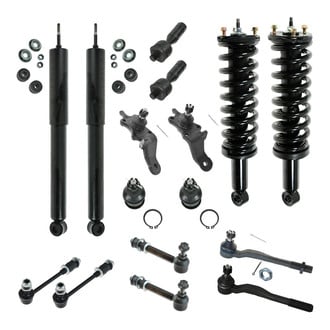 TRQ® - Front and Rear Shock Absorber and Suspension Kit